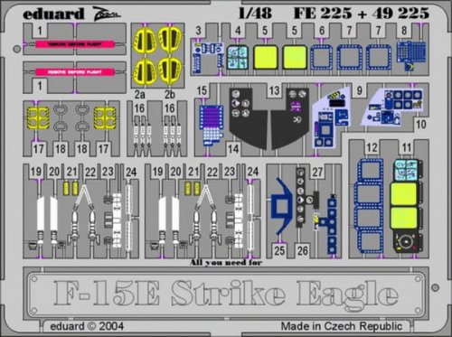 Go to product EDUARD FE225 - 1:48 F-15E
