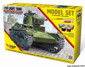 MIRAGE 835092 - 1:35 Polish Light Tank 7TP - Model Set