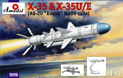 Go to product AMODEL 72173 - 1:72 X-35/X-35 U/E AS-20 Kayak