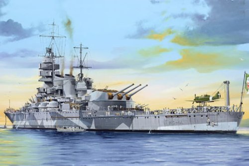 Go to product TRUMPETER 05318 - 1:350 Italian Navy Battleship RN Roma