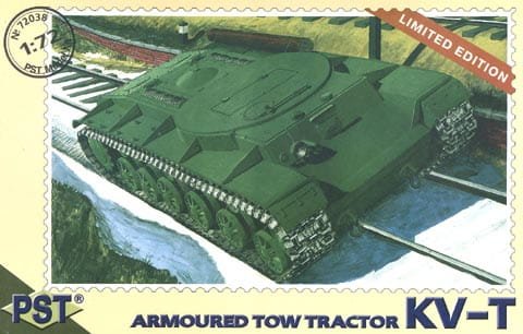 Go to product PST 72038 - 1:72 KV-T Armoured tow tractor