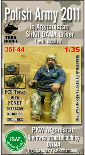 Go to product TORO MODEL 35F44 - 1:35 Polish Army in Afghanistan ShkH DANA driver