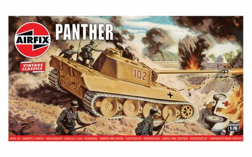 Go to product AIRFIX 01302V - 1:76 Panther - Airfix Vintage Classics