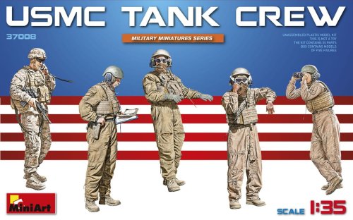 Go to product MINIART 37008 - 1:35 USMC Tank Crew