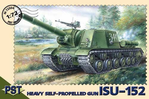 Go to product PST 72004 - 1:72 ISU-152 Heavy Self-propelled Gun