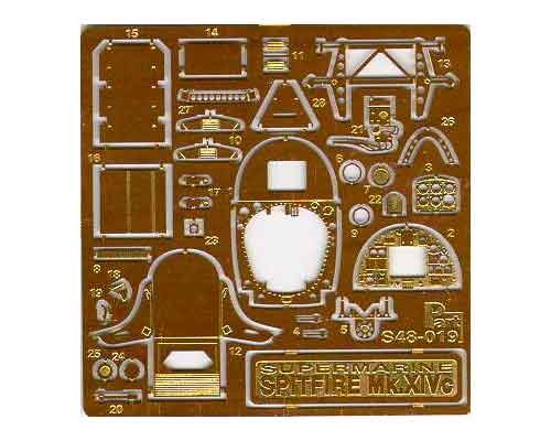 Go to product PART S48019 - 1:48 Spitfire Mk. XIVc