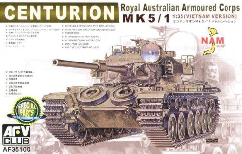 Go to product AFV CLUB 35100 - 1:35 Centurion Mk. 5/1
