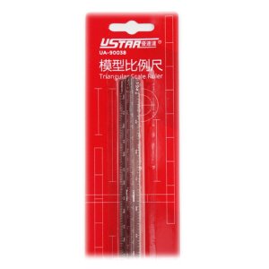 U-STAR UA90038 - Triangular Scale Ruler
