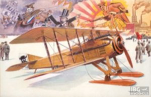 RODEN 617 - 1:32 Spad VII c.1 with Russian skies