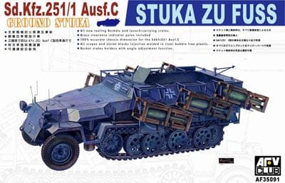 Go to product AFV CLUB 35091 - 1:35 Sd.Kfz. 251/1 ausf.C Stuka Zu Fuzz