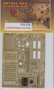 PART P35276 - 1:35 Lastkraftwagen 3.5t AHN