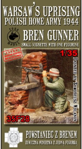 Go to product TORO MODEL 35F28 - 1:35 Warsaw's Uprising - Bren Gunner Polish Home Army 1944