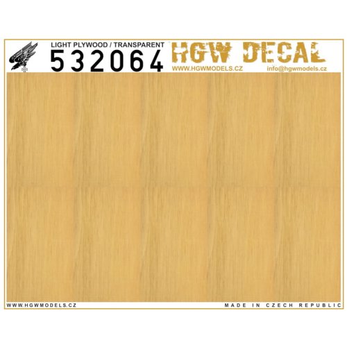 Go to product HGW 532064 - 1:32 Light Plywood