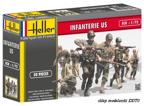 Go to product HELLER 49601 - 1:72 US Infantry