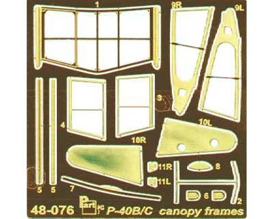 Go to product PART S48076 - 1:48 P-40 B/C Warhawk