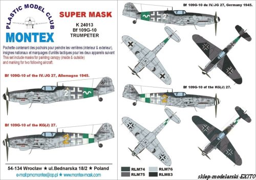 Go to product MONTEX K24013 - 1:24 Messerschmitt Bf-109 G-10