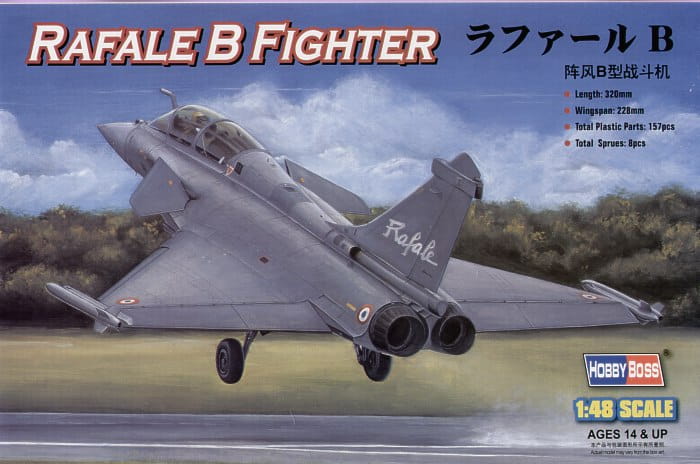 Go to product HOBBY BOSS 80317 - 1:48 France Rafale B Fighter