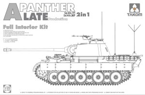 TAKOM 2099 - 1:35 Panther Ausf.A Late production w/ full interior