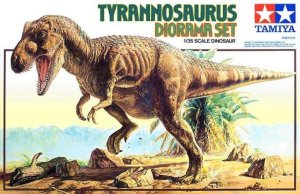 TAMIYA 60102 - 1:35 Tyrannosaurus Diorama Set