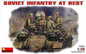 MINIART 35001 - 1:35 Soviet Infantry At Rest