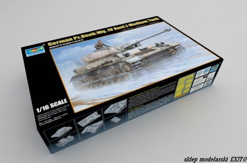 Go to product TRUMPETER 00922 - 1:16 German Pz.Beob.Wg. IV Ausf.J Medium Tank