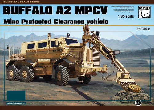 Go to product PANDA 35031 - 1:35 Buffalo A2 MPCV Mine Protected Clearance vehicle