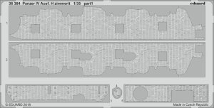 EDUARD 36384 - 1:35 Panzer IV Ausf. H zimmerit