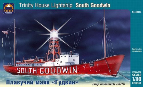 Go to product ARK MODELS 40010 - 1:400 Trinity House lightship South Goodwin