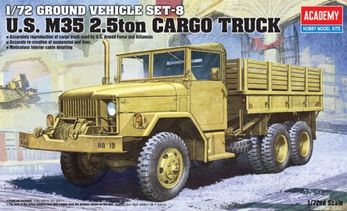 Go to product ACADEMY 13410 - 1:72 U.S. M35 2,5t Cargo Truck