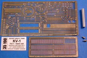 ABER 35190 - 1:35 Soviet Heavy Tank KV-1 vol.1 basic set
