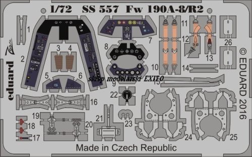 Go to product EDUARD SS557 - 1:72 Fw 190A-8/R2  Weekend