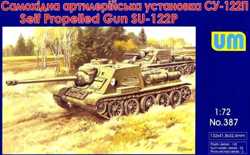 Go to product UNIMODELS 387 - 1:72 Self Propelled Gun SU-122 P