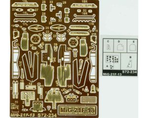 PART S72234 - 1:72 MiG-21 F-13