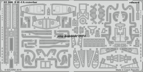 Go to product EDUARD 32366 - 1:32 F4U-1A exterior