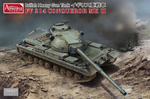 Go to product AMUSING HOBBY 35A027 - 1:35 FV 214 Conqueror MK II British Heavy Gun Tank