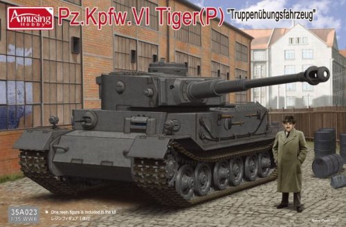 Go to product AMUSING HOBBY 35A023 - 1:35 Pz.Kpfw.VI Tiger(P) Truppenubungsfahrzeug