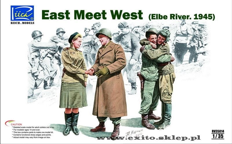 Go to product RIICH MODELS 35014 - 1:35 East meet West (Elbe River 1945)
