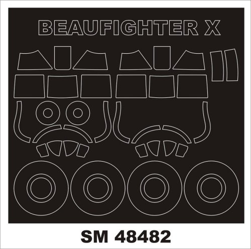 Go to product MONTEX SM48482 - 1:48 Beaufighter TF.X