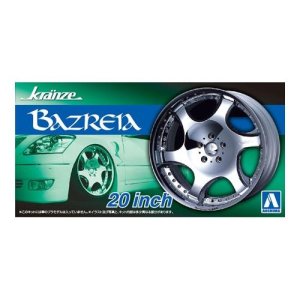 AOSHIMA 05467 - 1:24 Rims + tyres Kranze Bazreia 20 inch