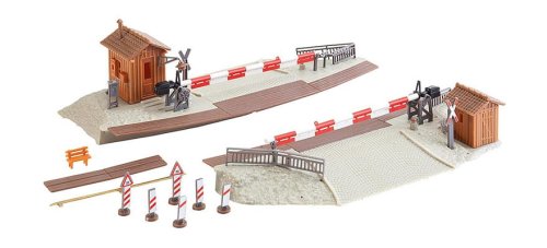 Go to product FALLER 120172 H0 - Guarded level crossing