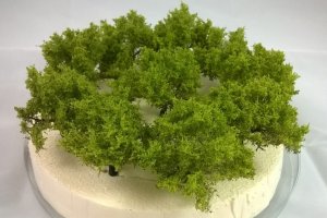FREON KRJ - Bushes, light green - 10 pcs - ht. approx. 4,5 cm