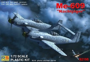 RS MODELS 92198 - 1:72 Me-609 Nachtjager