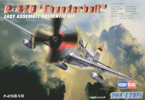 Go to product HOBBY BOSS 80257 - 1:72 P-47D Thunderbolt