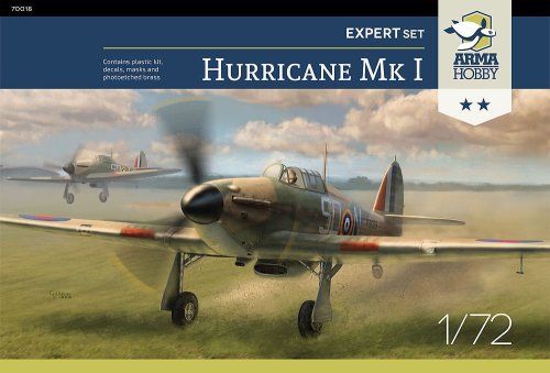 Go to product ARMA HOBBY 70019 - 1:72 Hurricane Mk.I Expert Set
