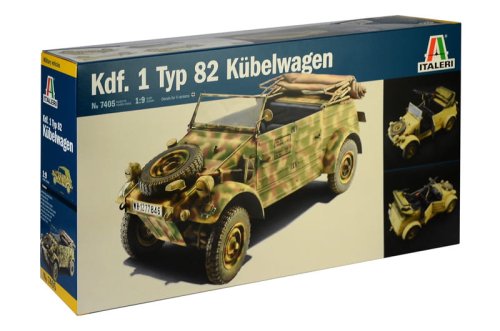 Go to product ITALERI 7405 - 1:9 Kdf. 1 Typ 82 Kubelwagen