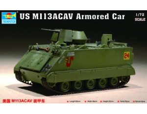 TRUMPETER 07237 - 1:72 US M 113ACAV Armored Car