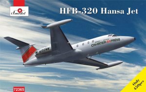 AMODEL 72365 - 1:72 HFB-320 Hansa Jet - Charter Express
