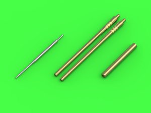 MASTER AM-32-110 - 1:32 F-5 round nose variant Pitot tube and 20mm cannon barrels