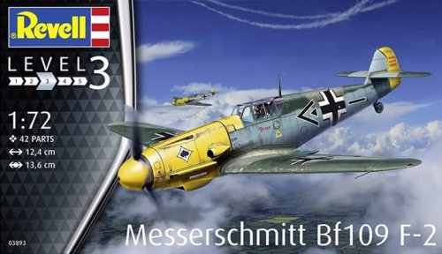 Go to product REVELL 03893 - 1:72 Messerschmitt Bf 109 F-2