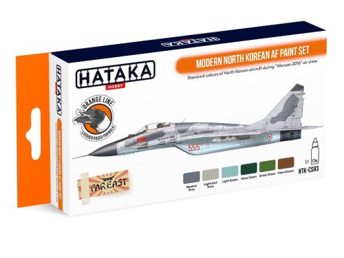 Go to product HATAKA CS93 - Modern North Korean AF paint set